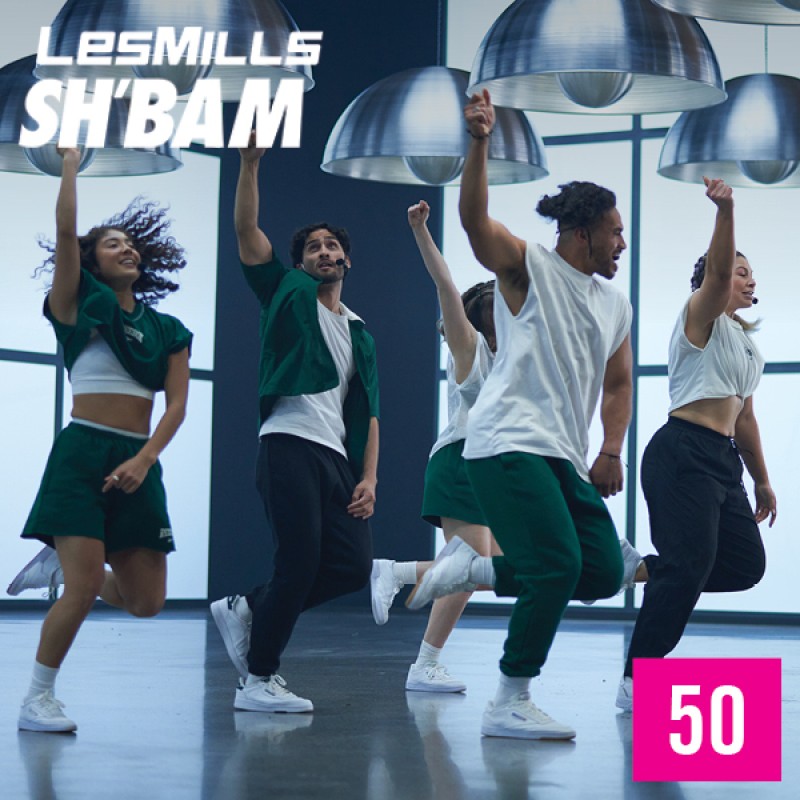 Hot Sale Les Mills Q1 2023 SH BAM 50 releases New Release DVD, CD & Notes